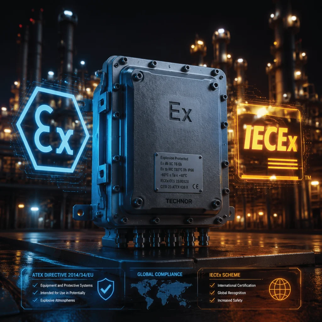 تفاوت ATEX و IECEx